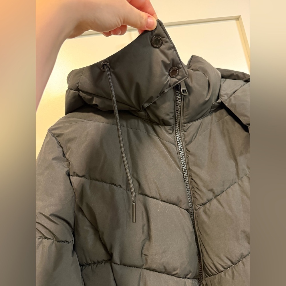 Calvin Kline Women’s Black Long Puffer Coat - Size XL - Picture 5 of 13